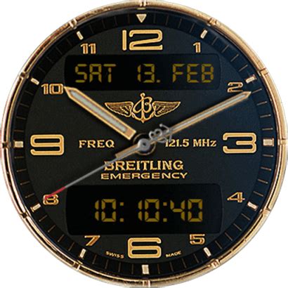 breitling watch faces for samsung|Breitling watch images.